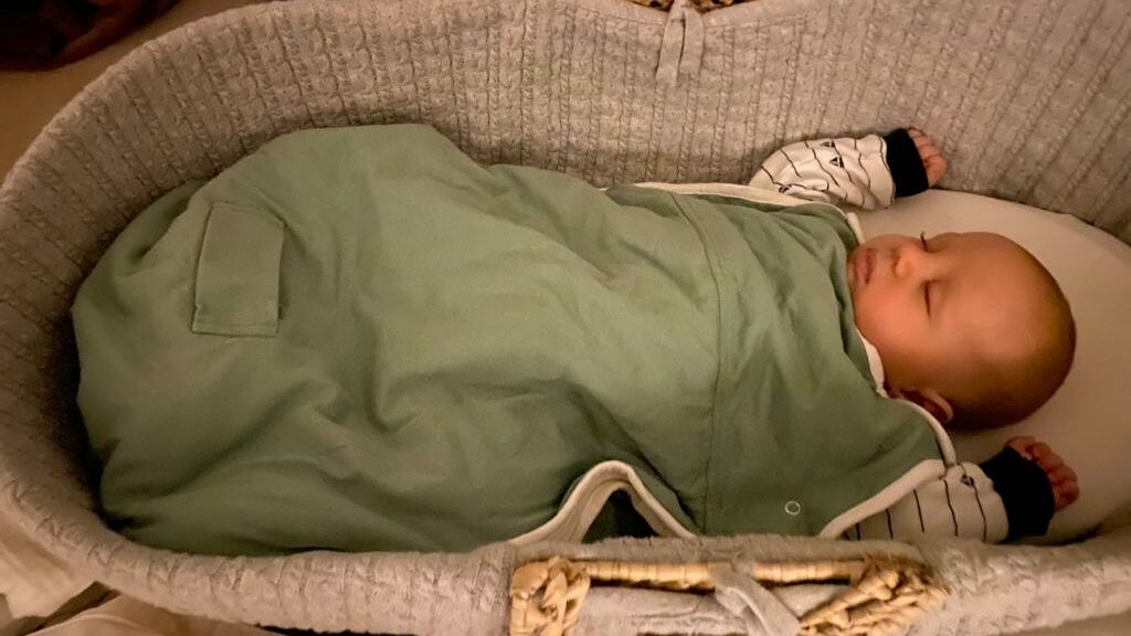 organic baby sleeping bag