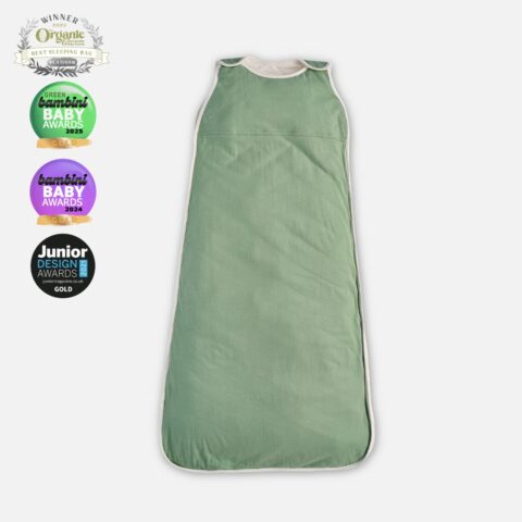 All-Season Bamboo Sleeping Bag - Emerald Green
