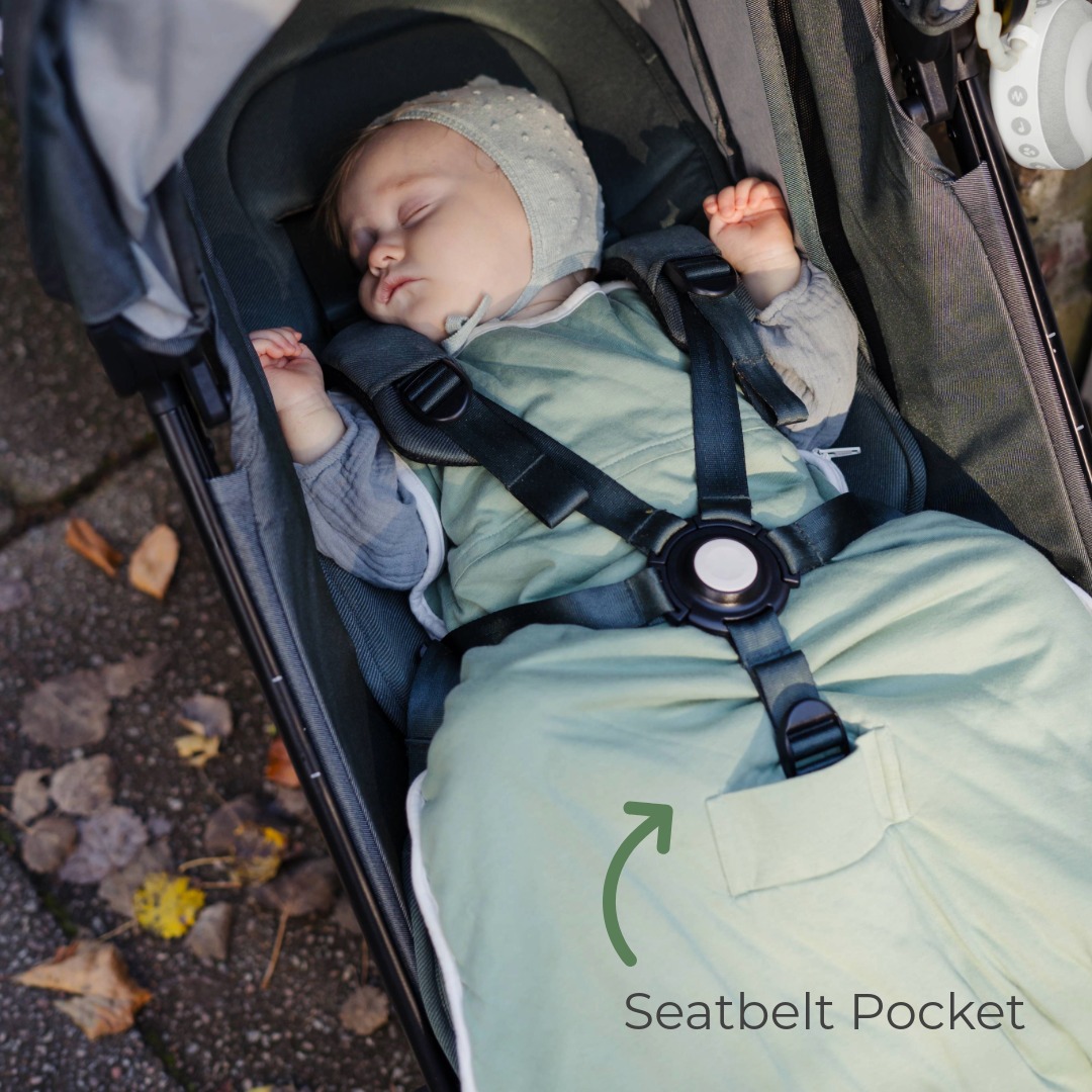 All-Season Bamboo Sleeping Bag - Emerald Green