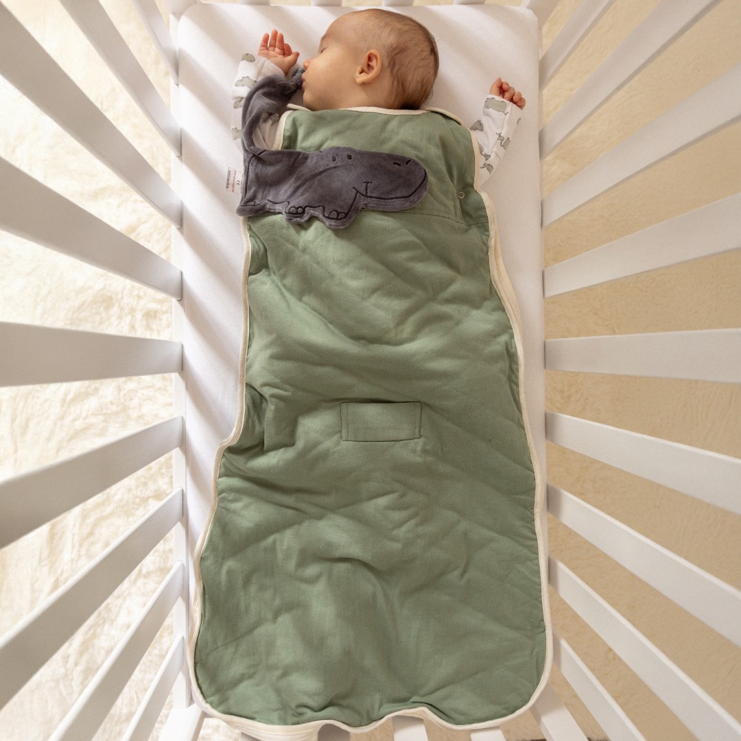 All-Season Bamboo Sleeping Bag - Emerald Green