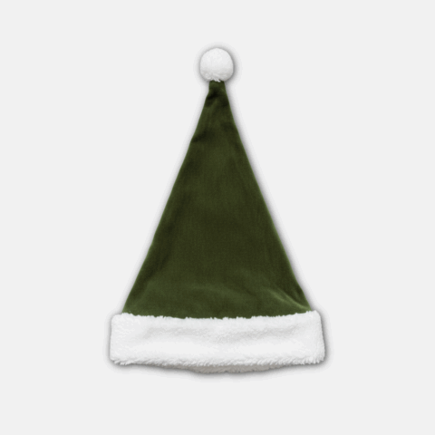 Organic Christmas Hat - Green