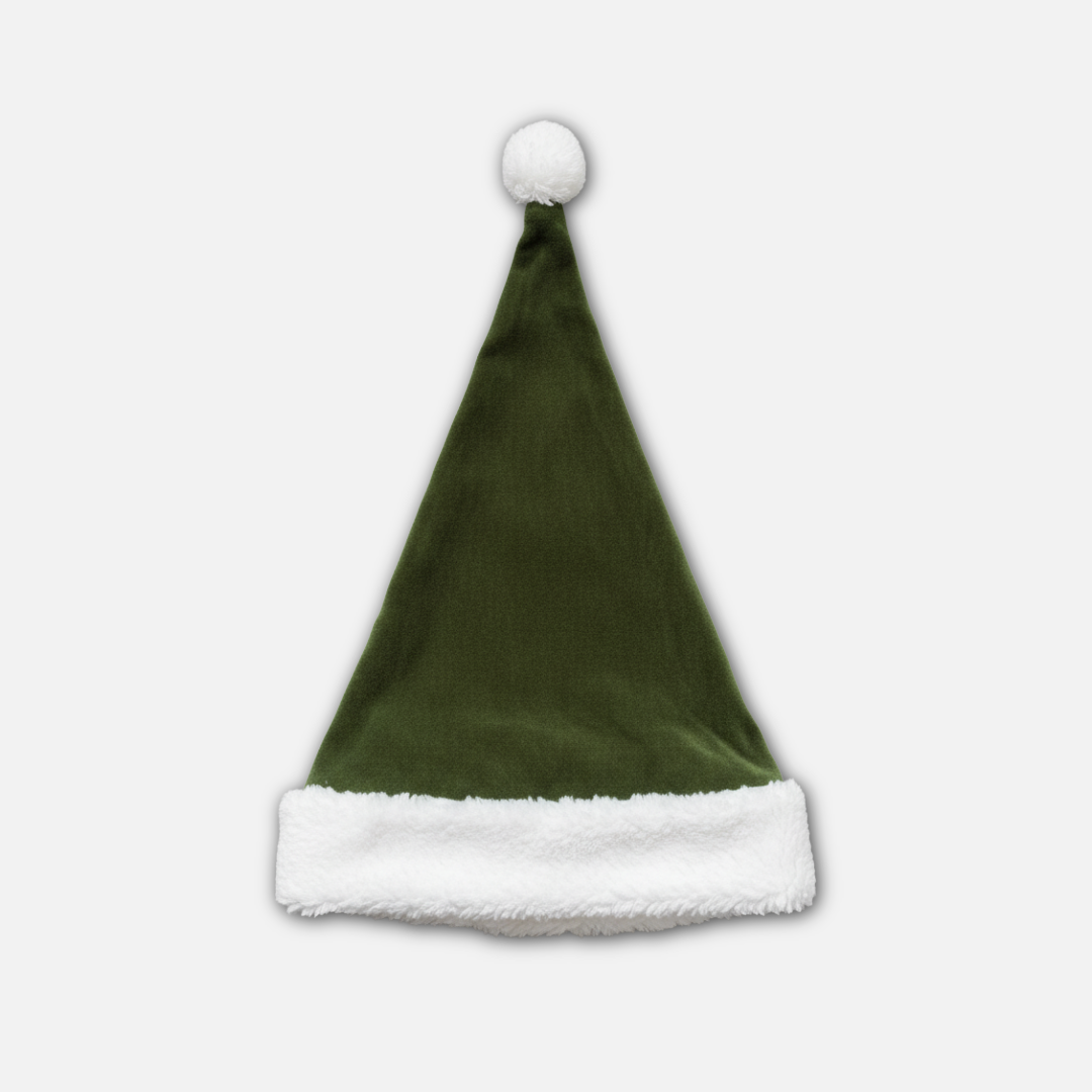 Organic Christmas Hat - Green