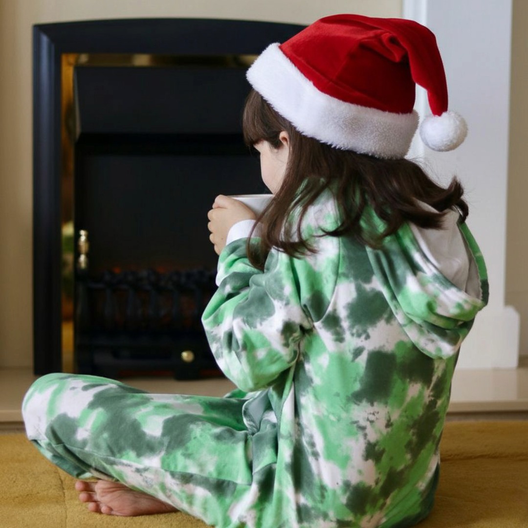 Organic Christmas Hat - Green