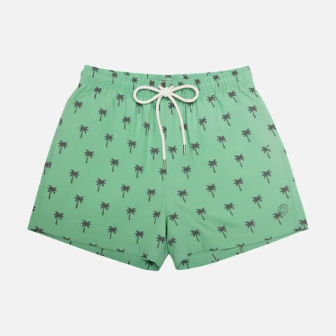 Mens Swimming Trunks - Green