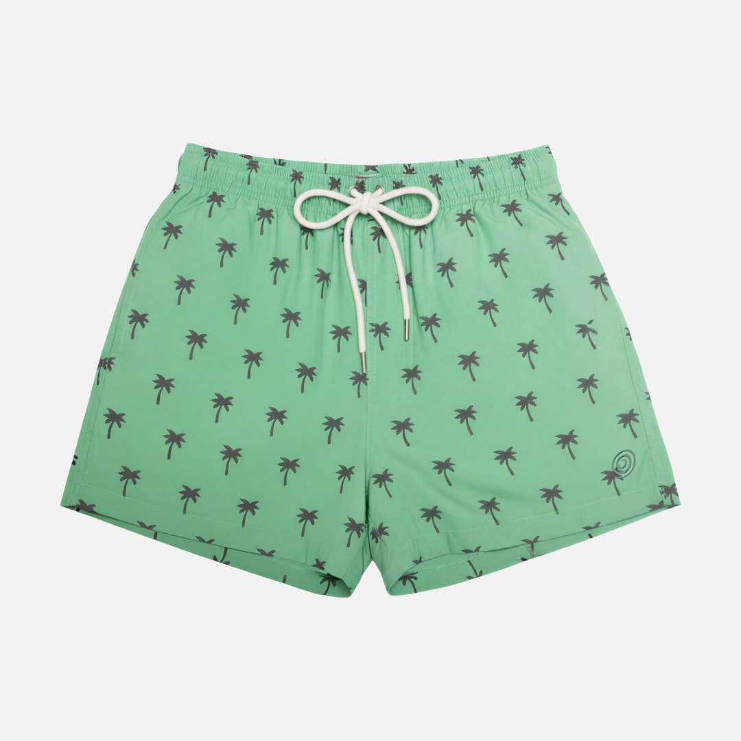 Mens Swimming Trunks - Green